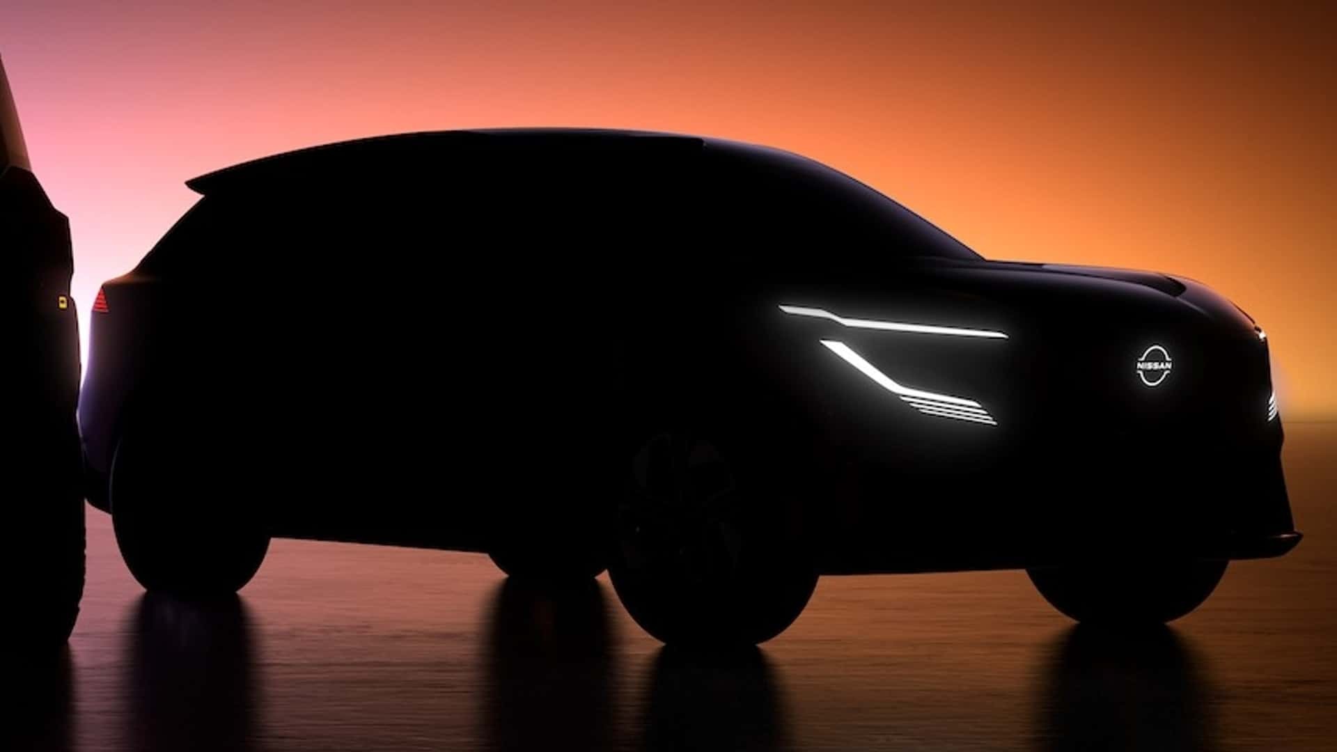 Hai mẫu xe concept Nissan hoàn toàn mới hé lộ hình ảnh đầu tiên trước thềm Auto China 2026 Mẫu concept xe crossover đô thị mới của Nissan