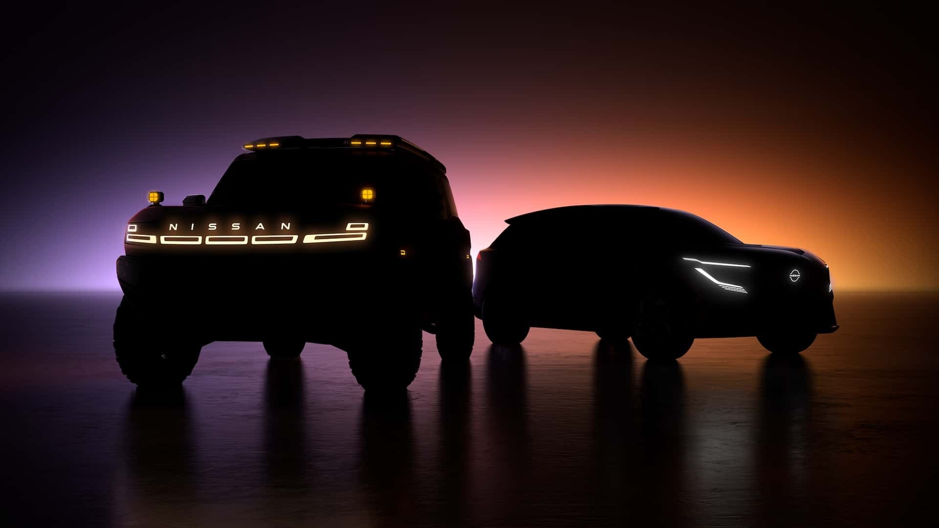Hai mẫu xe concept Nissan hoàn toàn mới hé lộ hình ảnh đầu tiên trước thềm Auto China 2026