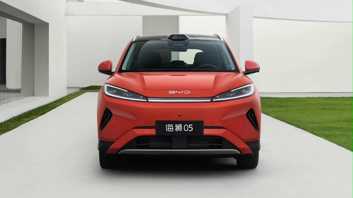 BYD Sealion 05 bản mới chính thức mở bán ở Trung Quốc với cả cấu hình PHEV và EV Trực diện đầu xe của BYD Sealion 05 DM-i