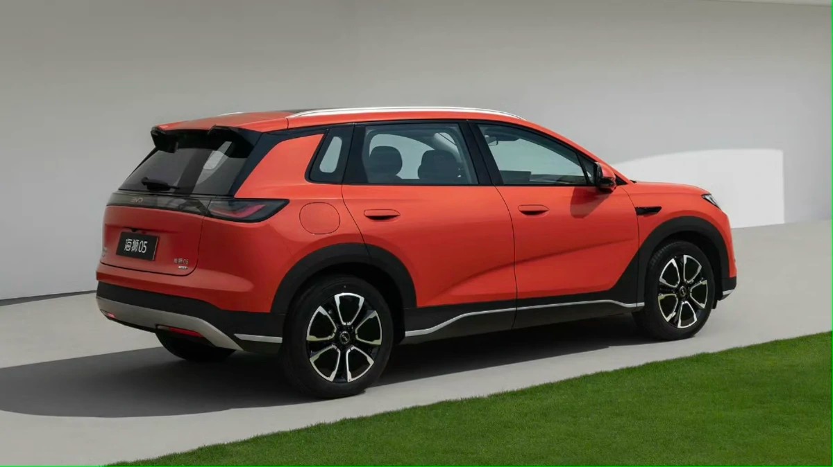BYD Sealion 05 bản mới chính thức mở bán ở Trung Quốc với cả cấu hình PHEV và EV Phía sau của BYD Sealion 05 DM-i