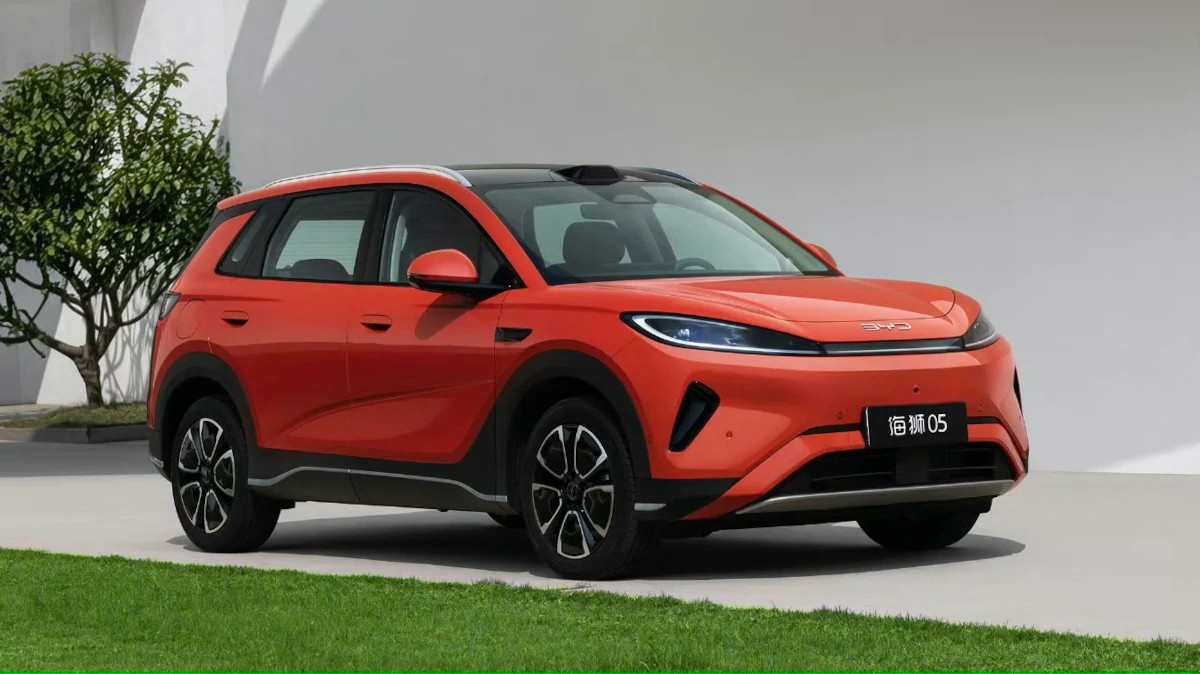 BYD Sealion 05 bản mới chính thức mở bán ở Trung Quốc với cả cấu hình PHEV và EV Phía trước của BYD Sealion 05 DM-i