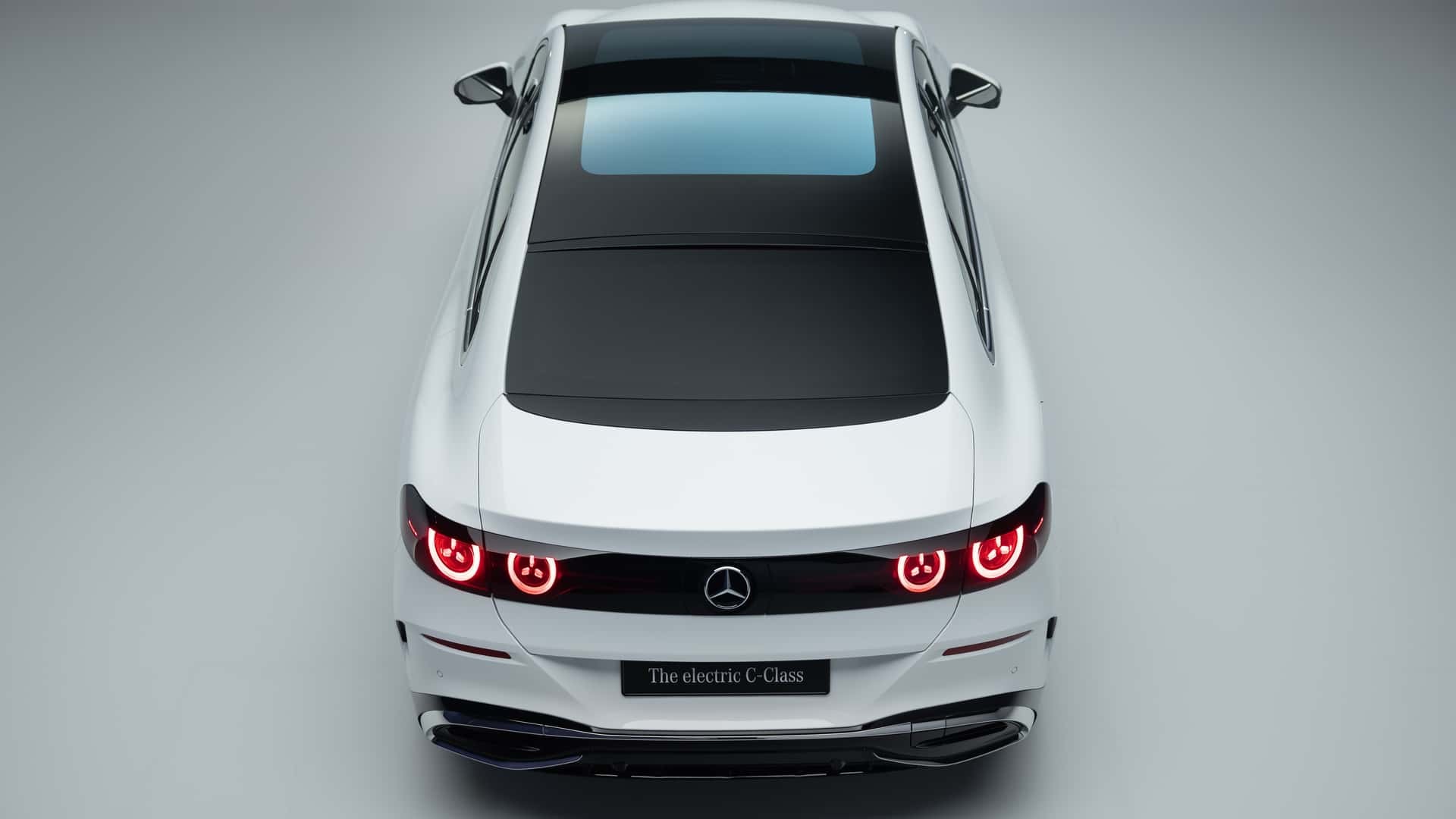 Mercedes-Benz C-Class Electric 2027 chính thức lộ diện, thiết kế khác hẳn bản chạy xăng Phía trên của Mercedes-Benz C-Class Electric 2027