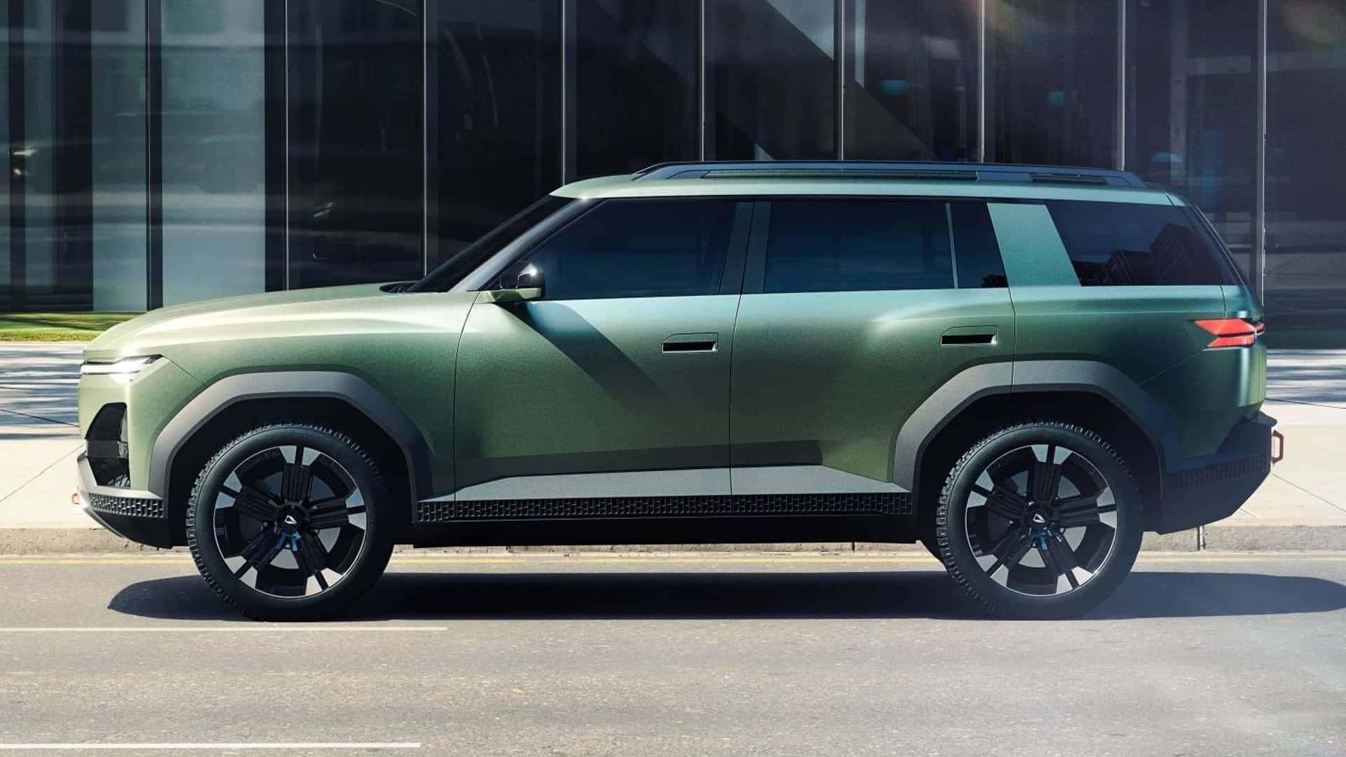 Volkswagen Jetta X Concept ra mắt, cho xem trước mẫu SUV chạy điện giá rẻ mới Phía bên của Volkswagen Jetta X Concept
