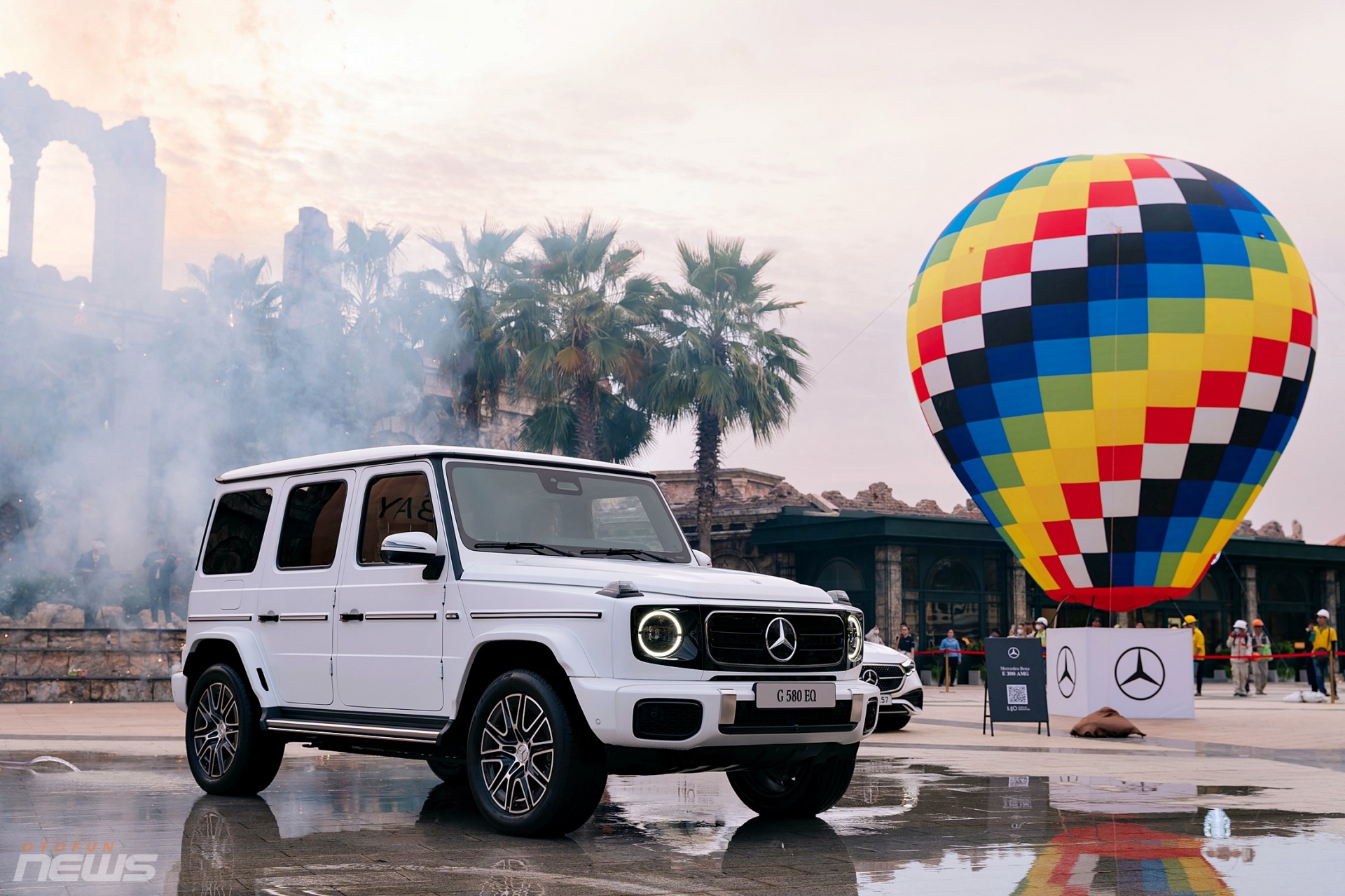 Lái thử dàn xe Mercedes-Benz tại Phú Quốc