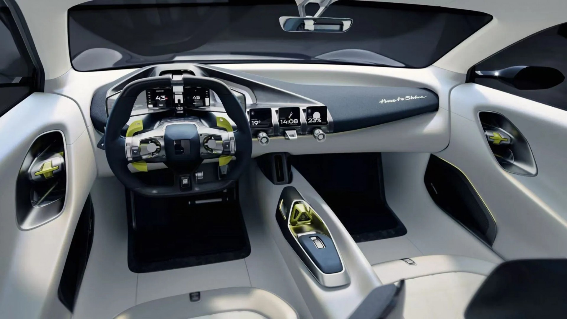 Lynk & Co GT Concept, siêu xe điện đặt mục tiêu 0-100 km/h trong 2 giây Nội thất của Lynk & Co GT Concept