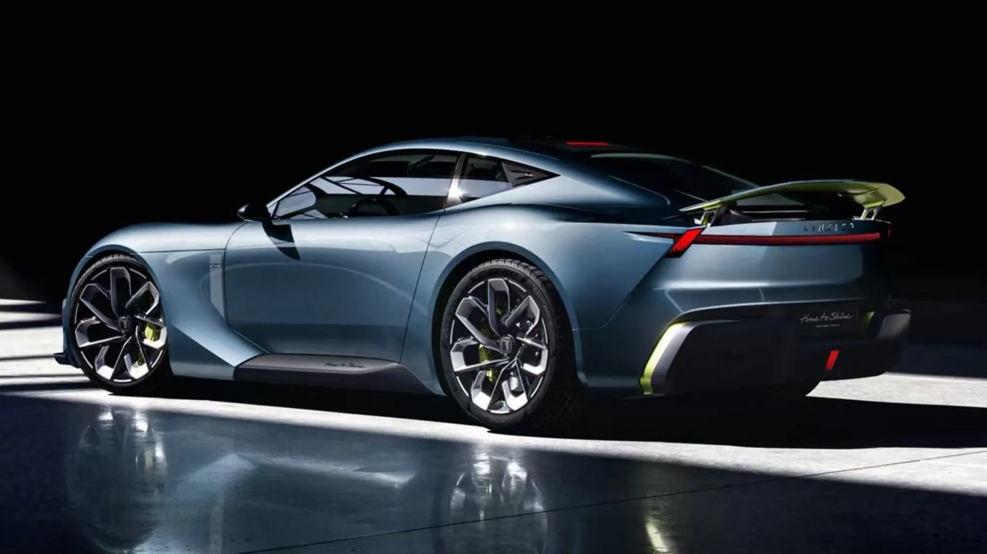 Siêu xe điện Lynk & Co GT Concept lộ diện, đặt mục tiêu tăng tốc 0-100 km/h trong 2 giây Phía sau của Lynk & Co GT Concept