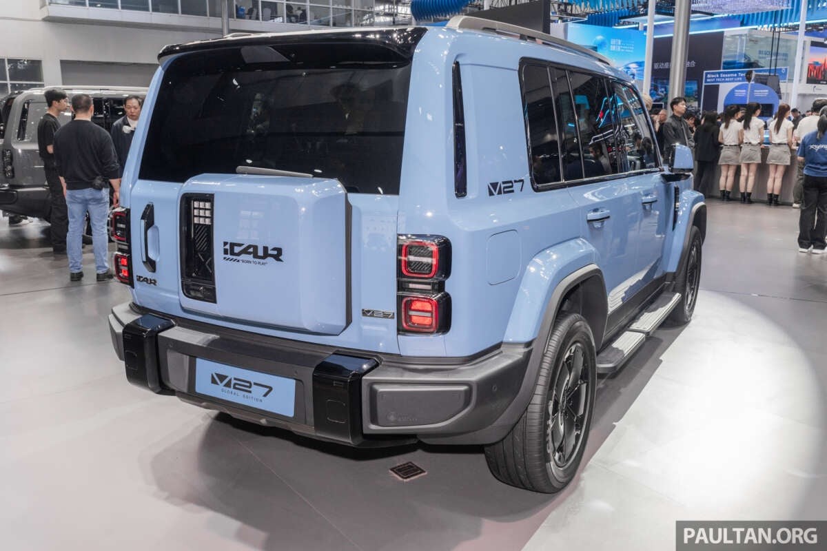 iCaur V27 ra mắt, SUV địa hình có công suất đến 448 mã lực iCaur V27 ra mắt, SUV địa hình có công suất đến 448 mã lực