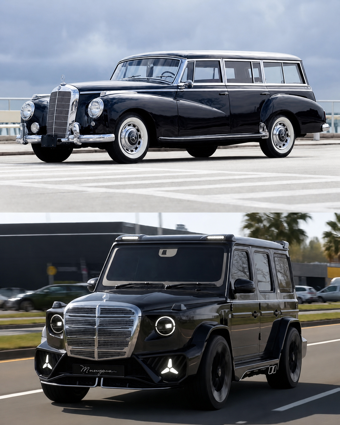 Mercedes AMG G 63 biến thành SUV siêu sang phong cách cổ điển Mercedes AMG G 63 biến thành SUV siêu sang phong cách cổ điển