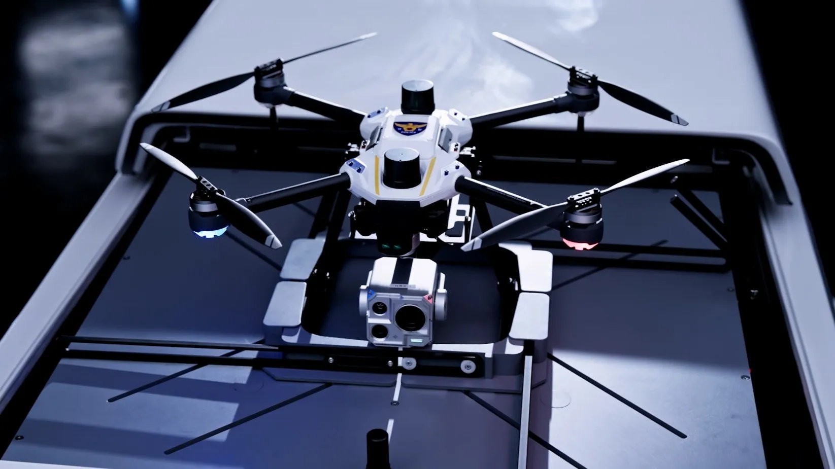 Kia ra mắt xe tuần tra điện trang bị AI và drone giám sát, thử nghiệm từ tháng 6/2026 Kia ra mắt xe tuần tra điện trang bị AI và drone giám sát, thử nghiệm từ tháng 6/2026