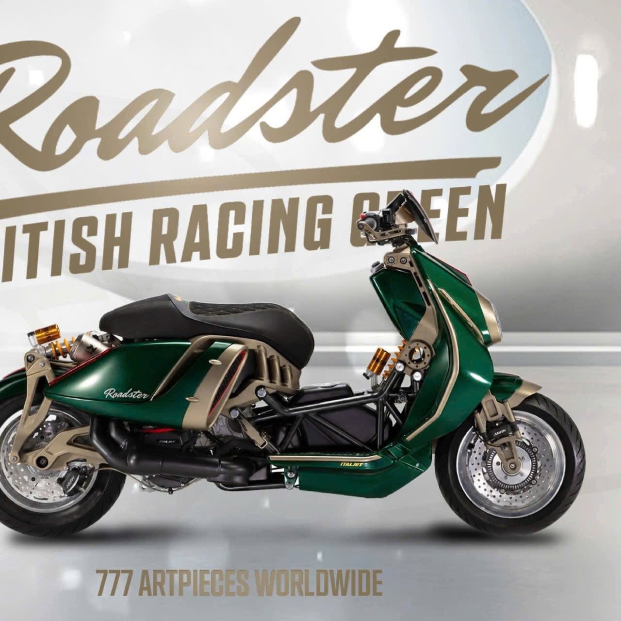 Italjet Roadster 400 Limited Edition sắp về Việt Nam, giá ngang ô tô cỡ nhỏ Italjet Roadster 400 Limited Edition sắp về Việt Nam, giá ngang ô tô cỡ nhỏ