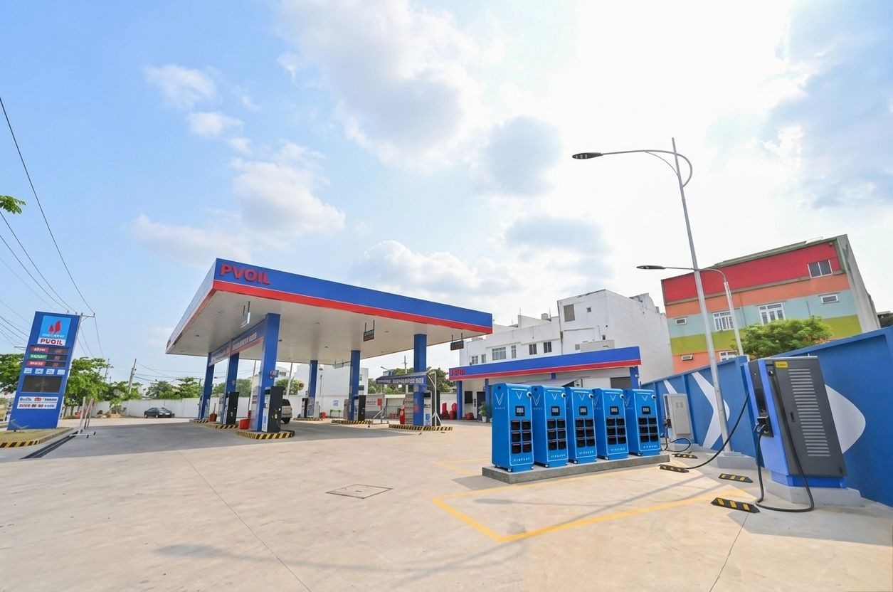V-Green và PVOIL hợp tác lắp hơn 3.000 tủ đổi pin xe máy điện V-Green và PVOIL hợp tác lắp hơn 3.000 tủ đổi pin xe máy điện