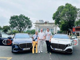 Đoàn xe hành trình toàn cầu kỷ niệm 140 năm Mercedes-Benz đến Việt Nam