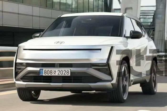 Hyundai Tucson 2027 lộ nội thất không che Hyundai Tucson 2027 lộ nội thất không che