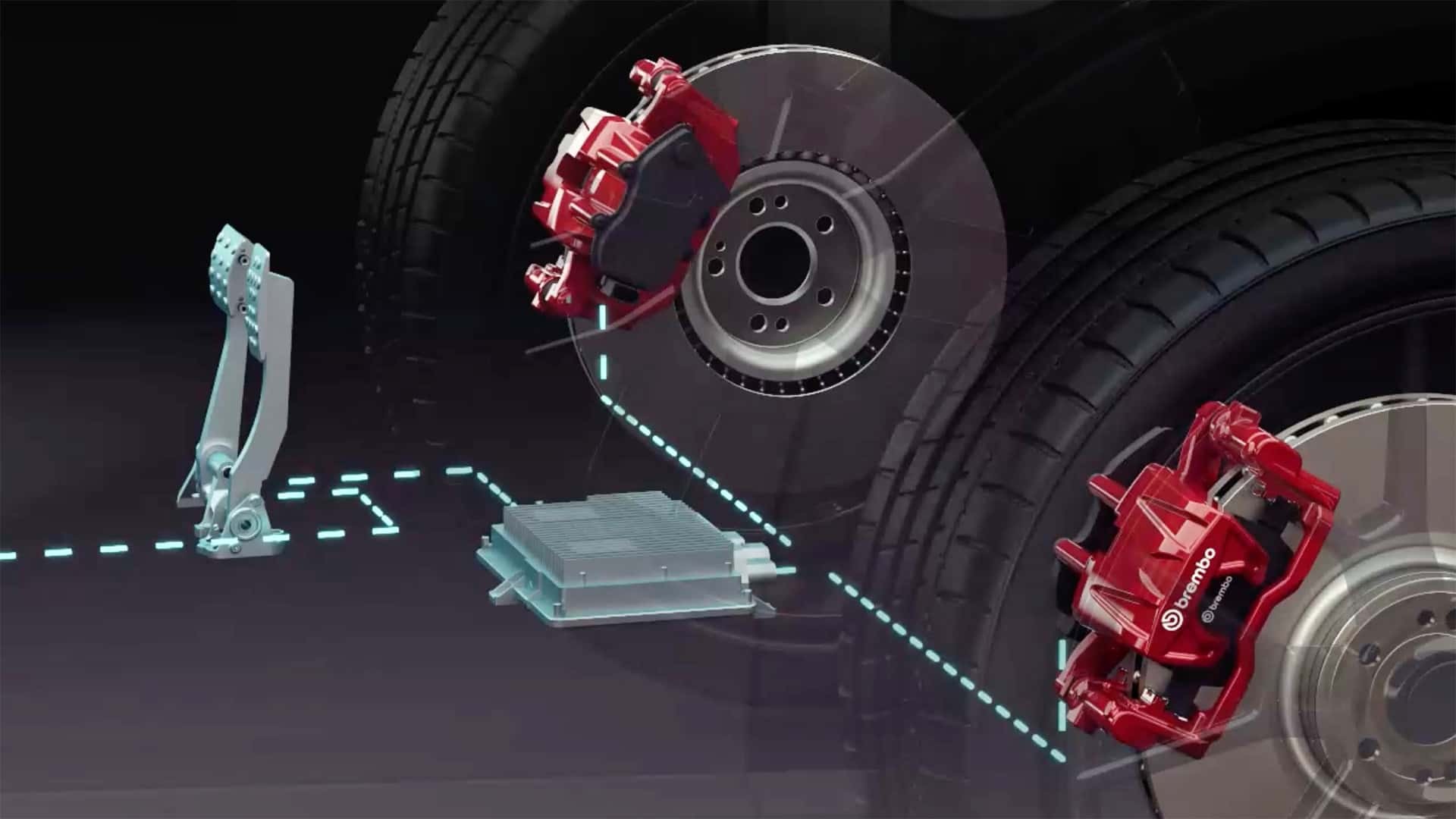 Brembo giới thiệu công nghệ phanh mới cho xe điện, loại bỏ kết nối cơ học truyền thống