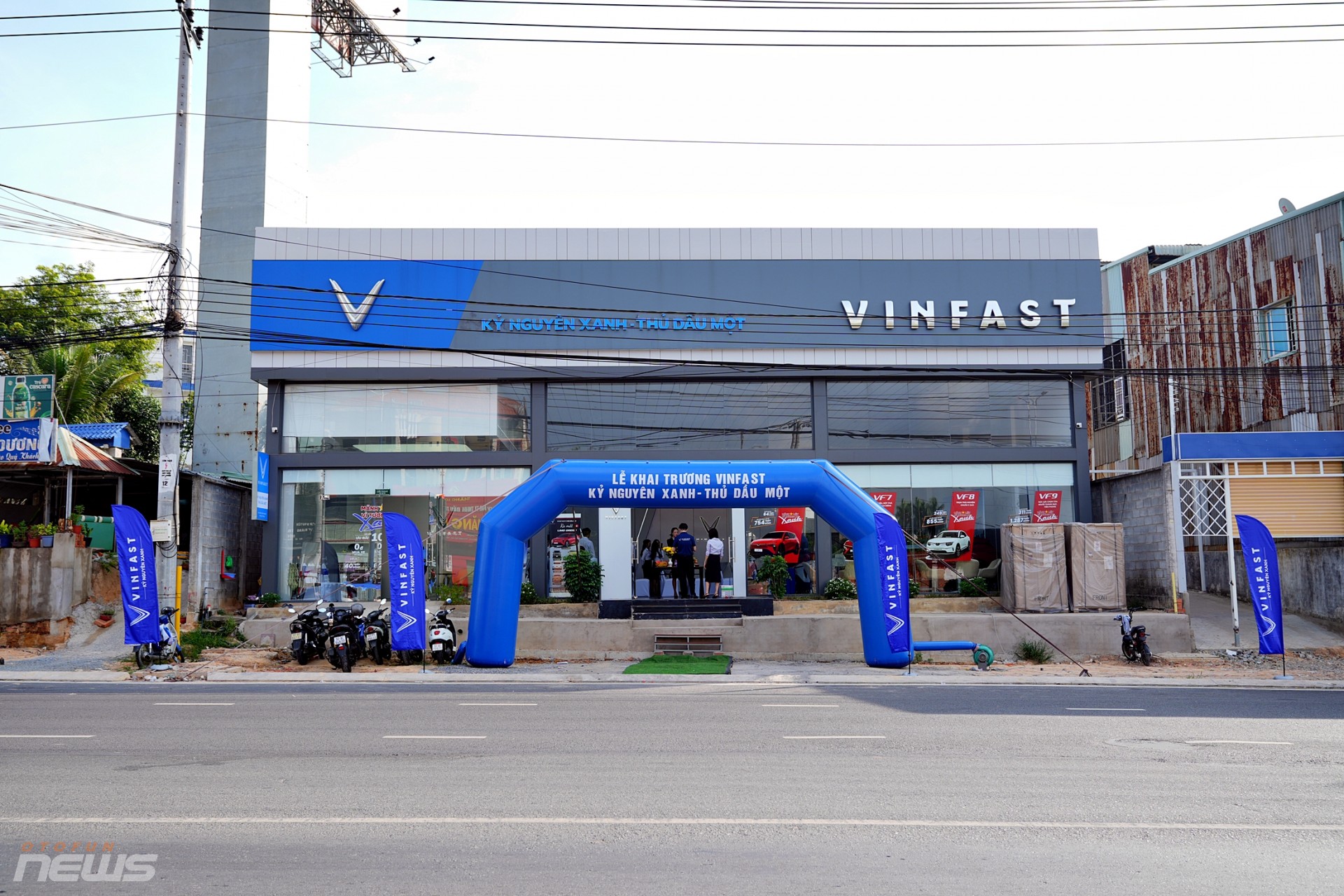 Showroom VinFast Thủ Dầu Một chính thức đi vào hoạt động