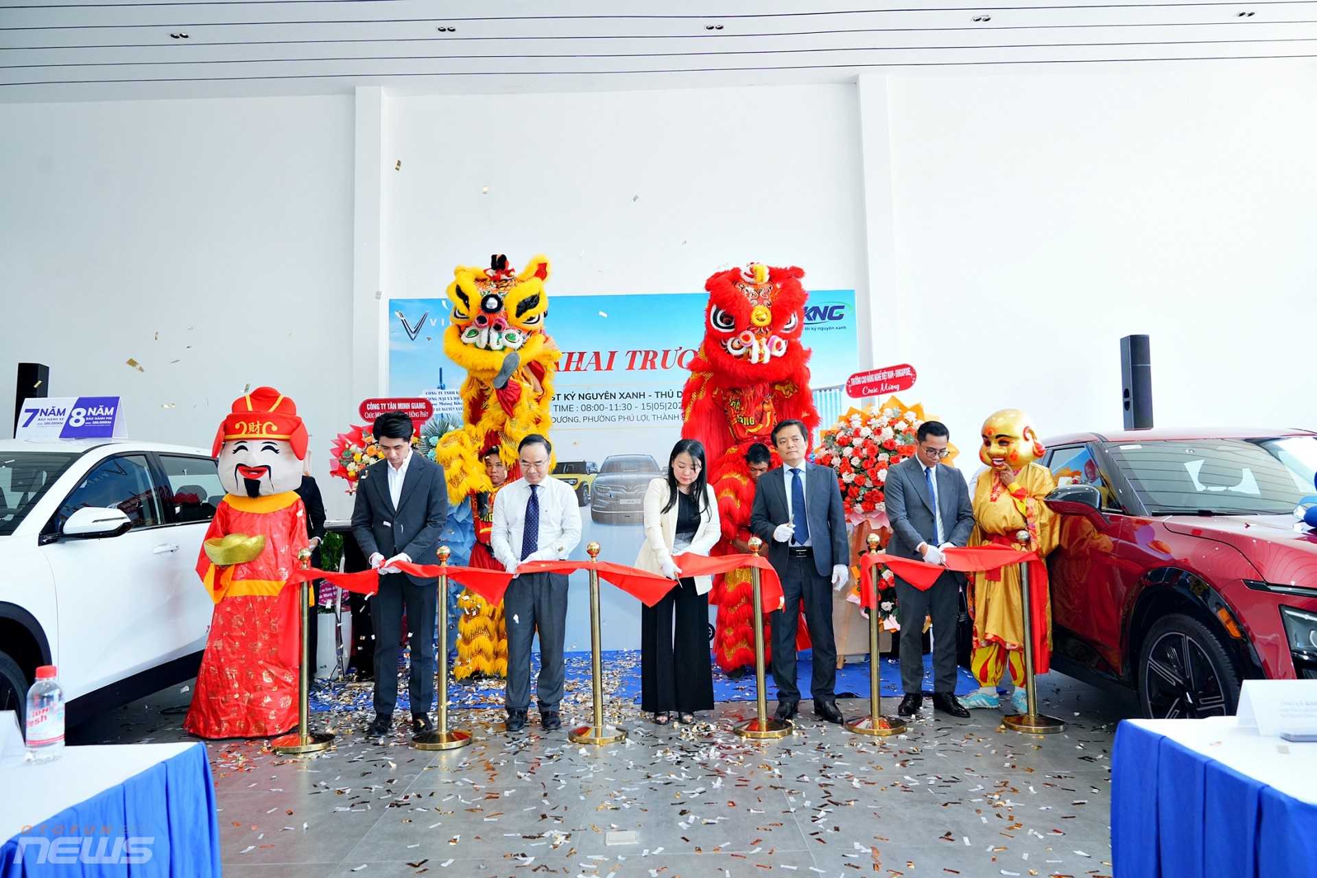 Showroom VinFast Thủ Dầu Một chính thức đi vào hoạt động