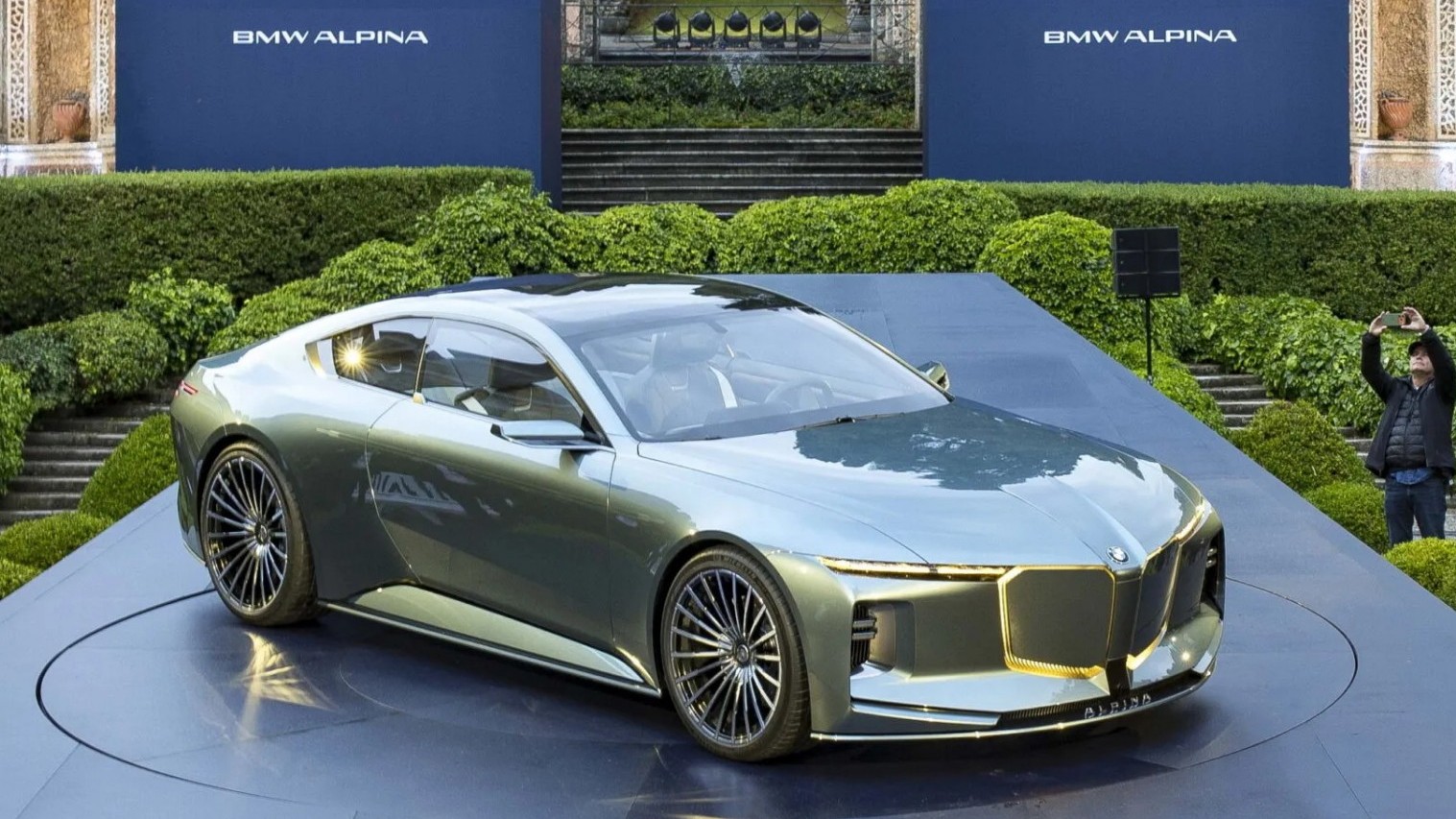 Xe siêu sang Vision BMW Alpina ra mắt, hé lộ tương lai thương hiệu Alpina dưới thời BMW