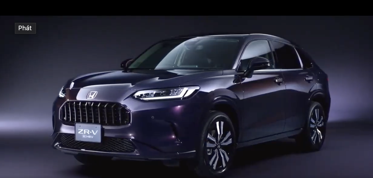 Honda ZR-V Hybrid 'nhá hàng' trước thềm ra mắt 22/5
