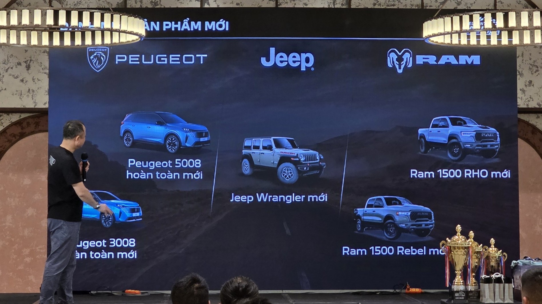 THACO chuẩn bị công bố giá Jeep Wrangler và Ram 1500