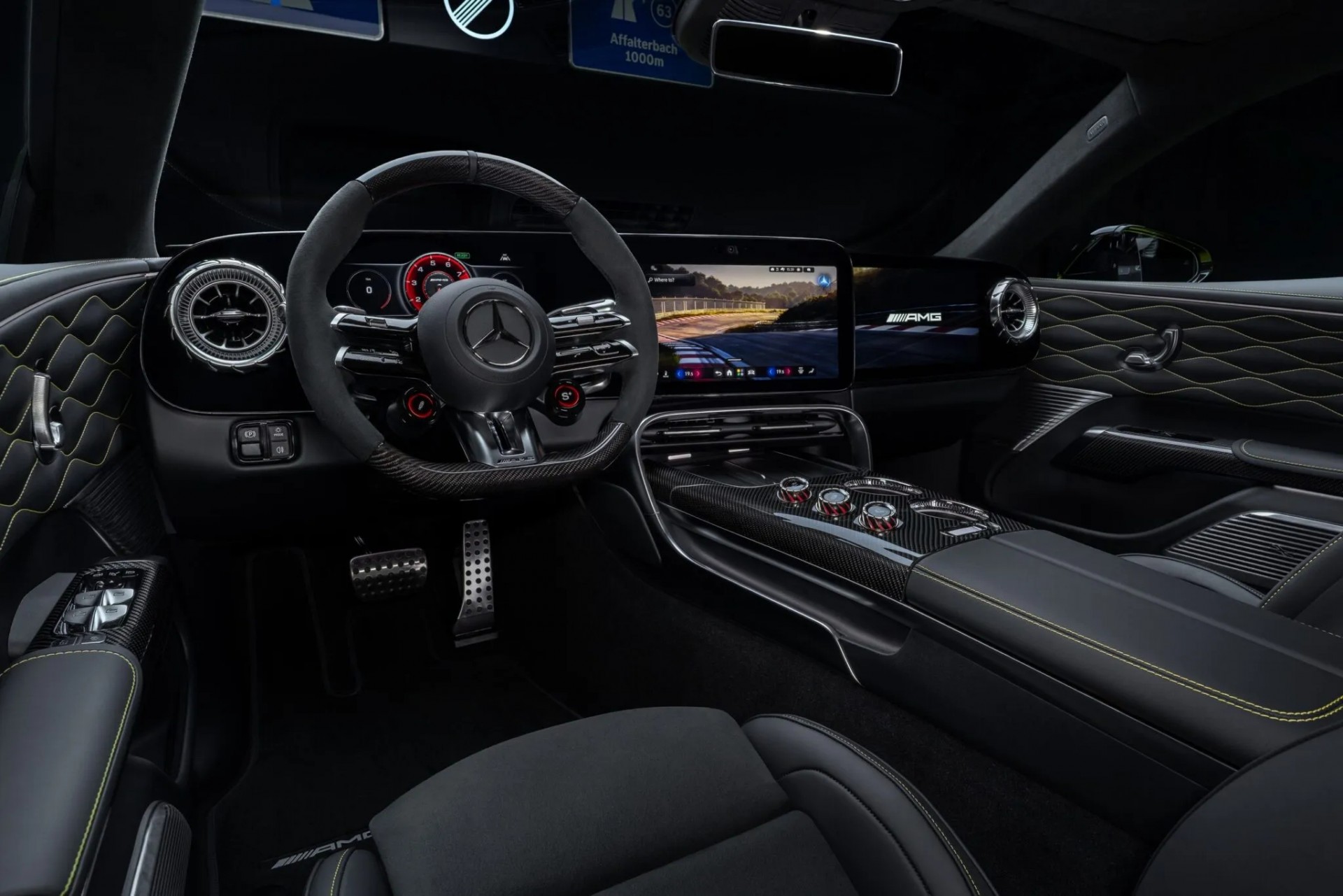Nội thất của Mercedes-AMG GT 2027