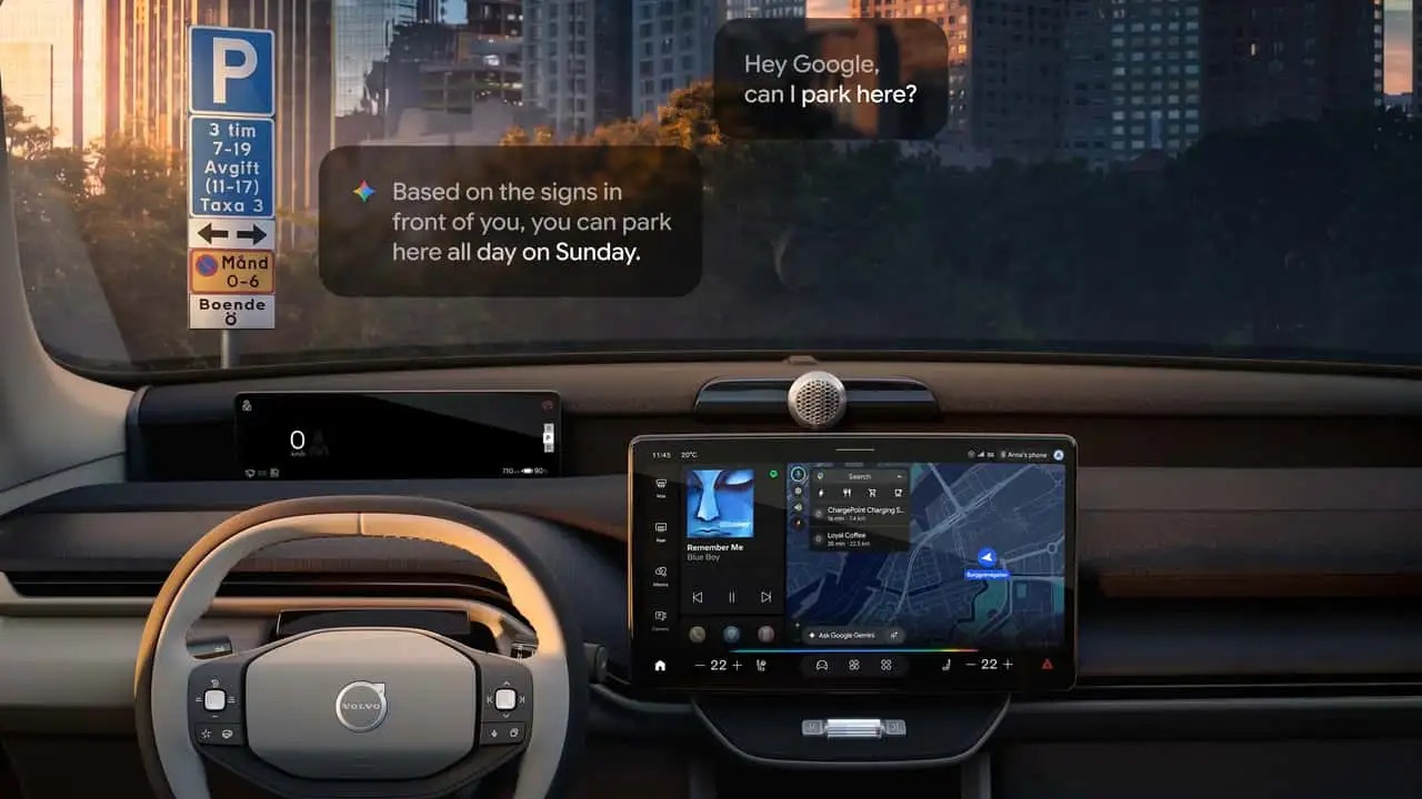 Volvo EX60 có thể “nhìn” đường phố, Nhờ tích hợp công nghệ AI của Google, Volvo EX60 có khả năng "nhìn" môi trường xung quanh và "trò chuyện" với người lái một cách chuẩn xác