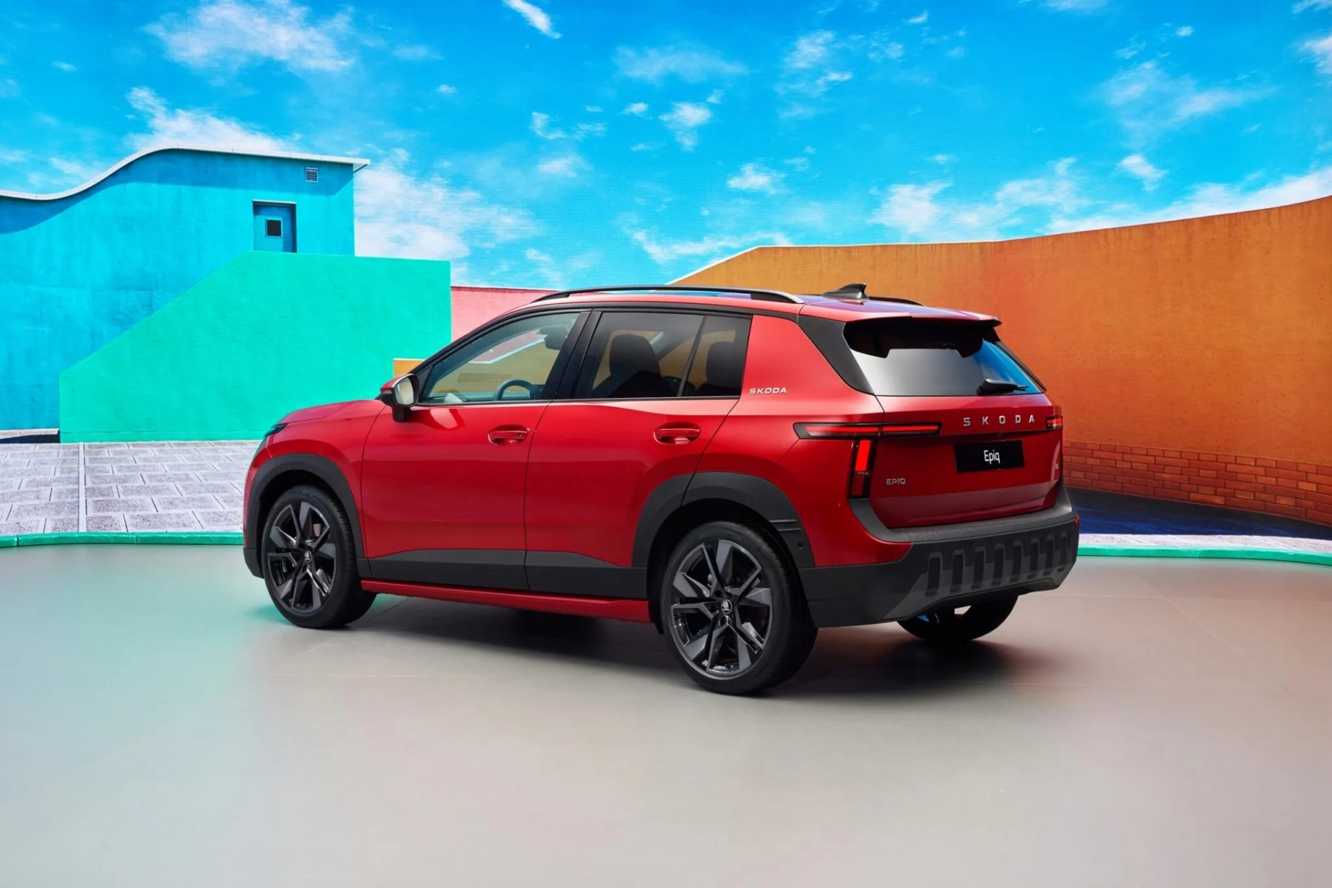 SUV điện nhỏ con mà thực dụng Skoda Epiq 2026 bắt đầu cho đặt hàng Phía sau của Skoda Epiq 2026