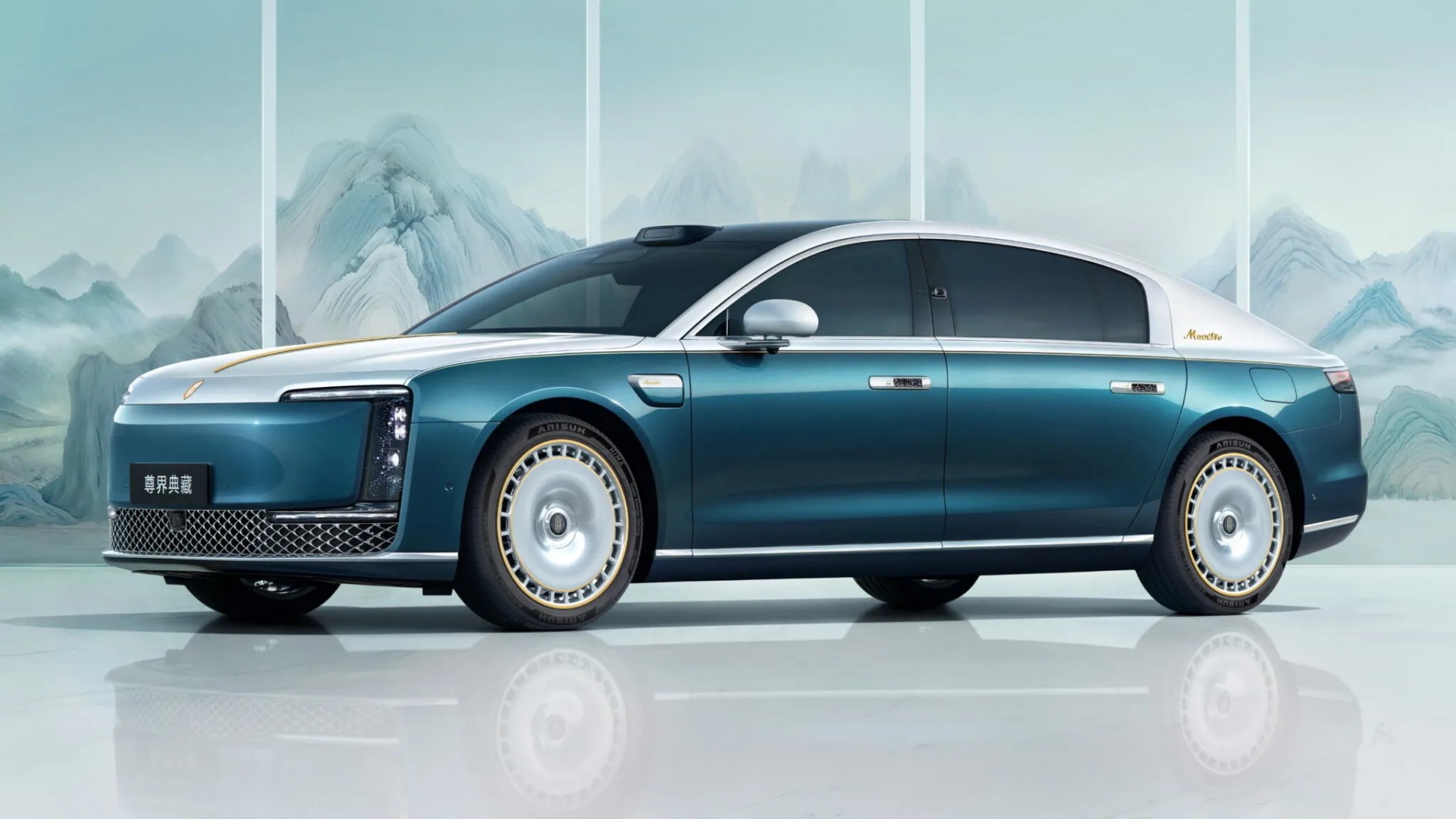 Maextro S800 Grand Design - Xe siêu sang Trung Quốc với chi tiết mạ vàng, giá chưa bằng nửa Rolls-Royce