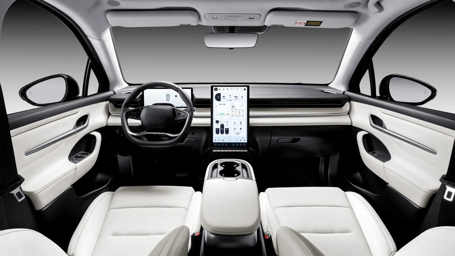 Công ty lắp ráp iPhone ra mắt SUV điện Foxtron Cavira cạnh tranh Tesla Model Y Nội thất của Foxtron Cavira