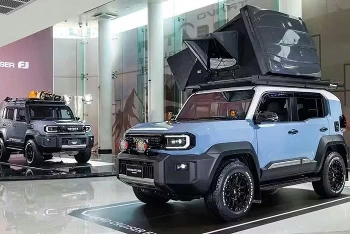 Toyota Land Cruiser FJ sắp bán tại Việt Nam, khoảng từ 1,19 tỷ đồng Toyota Land Cruiser FJ sắp bán tại Việt Nam, khoảng từ 1,19 tỷ đồng