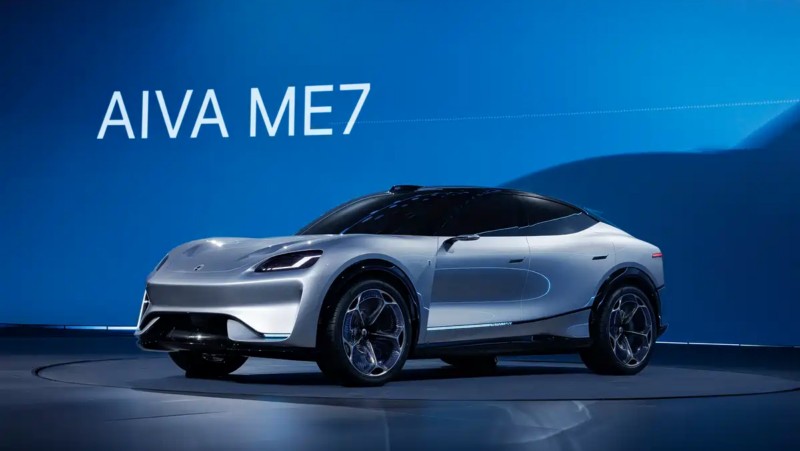 Mẫu xe concept Aiva ME7 vừa ra mắt 9/6