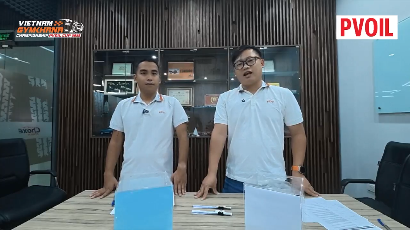 Số thứ tự thi đấu của các VĐV trong giải đua PVOIL VGC Miền Bắc 2026 Số thứ tự thi đấu của các VĐV trong giải đua PVOIL VGC Miền Bắc 2026