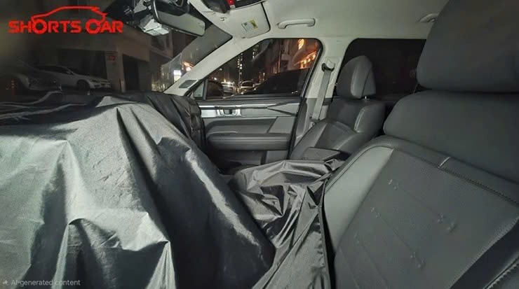 Hyundai Santa Fe facelift lộ diện, nhiều chi tiết gây chú ý