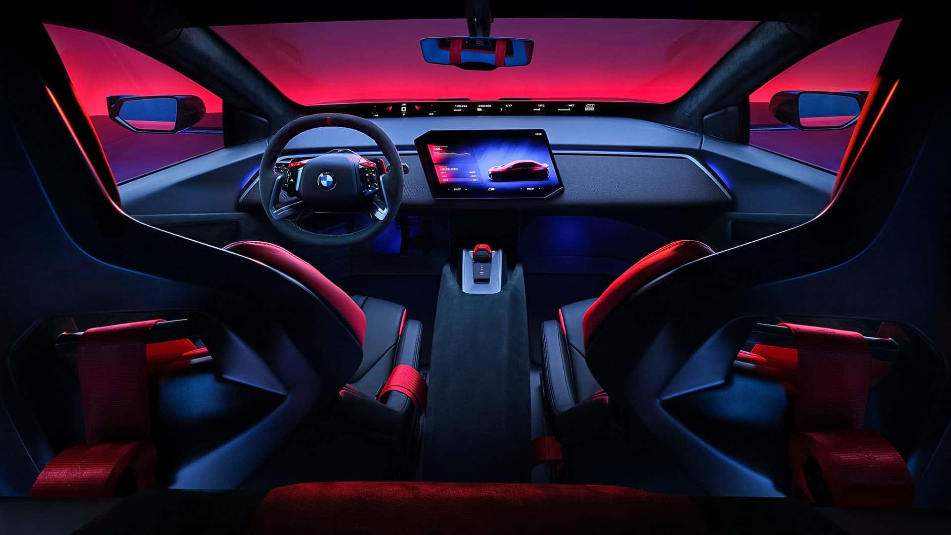 Nội thất của BMW M Concept Neue Klasse
