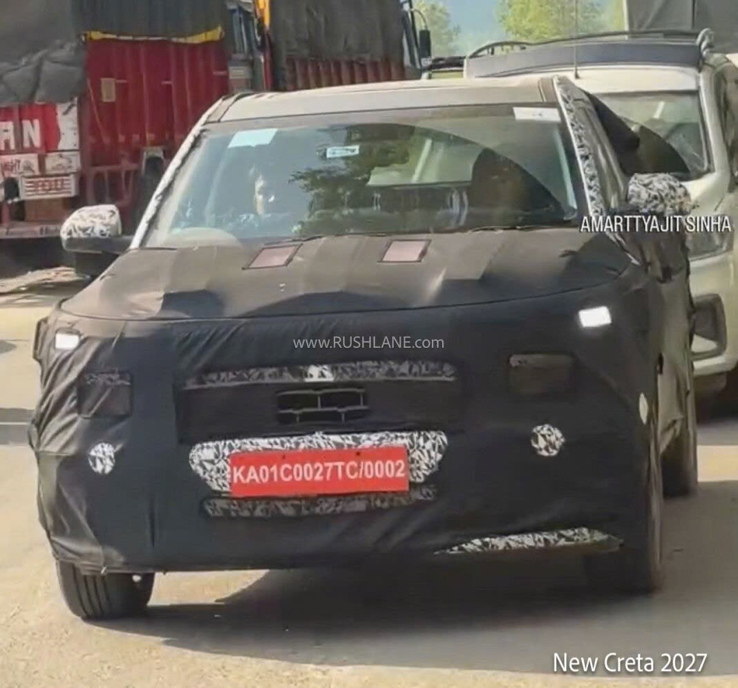 Kia Sonet, Hyundai Creta đời mới cùng lộ diện trên đường Kia Sonet, Hyundai Creta đời mới cùng lộ diện trên đường