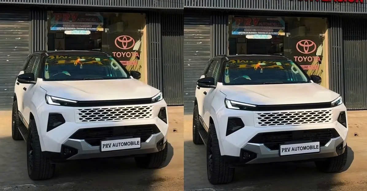 Toyota Fortuner diện mạo mới xuất hiện trên đường phố thu hút sự chú ý Toyota Fortuner diện mạo mới xuất hiện trên đường phố thu hút sự chú ý