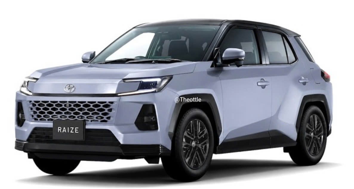 Toyota Raize thế hệ mới nhìn giống RAV4 thu nhỏ?