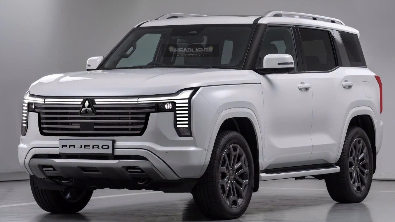 Mitsubishi Pajero thế hệ mới hé lộ trục cơ sở 2.870 mm, cạnh tranh Toyota Land Cruiser?