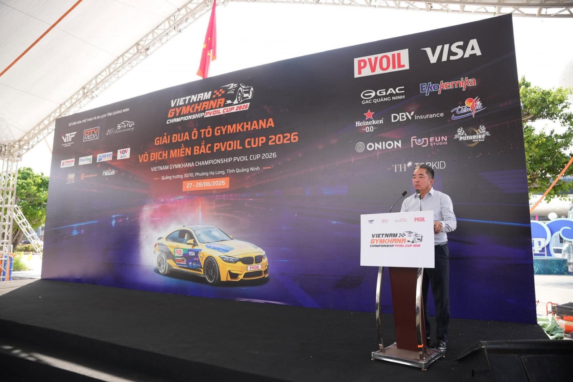 Lễ hội Xe - Fun Wheels Festival Hạ Long 2026 và Giải đua Ô tô Gymkhana Vô địch Miền Bắc PVOIL Cup 2026 chính thức khai mạc