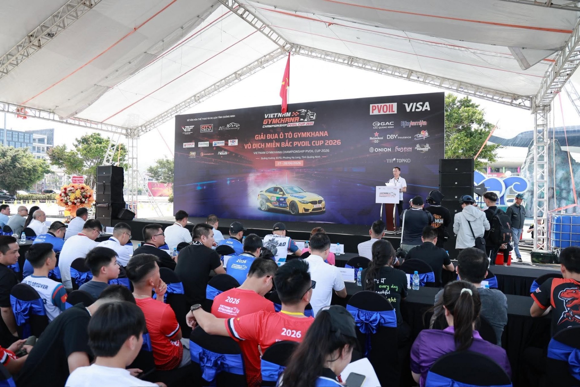 Lễ hội Xe - Fun Wheels Festival Hạ Long 2026 và Giải đua Ô tô Gymkhana Vô địch Miền Bắc PVOIL Cup 2026 chính thức khai mạc