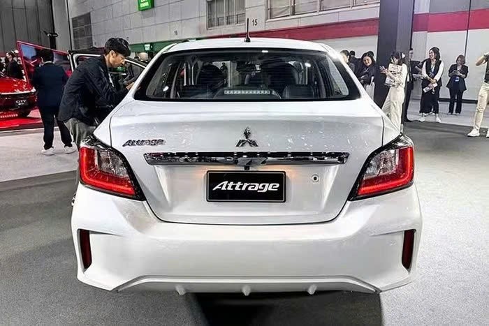 Cận cảnh Mitsubishi Attrage 2026 mới ra mắt Cận cảnh Mitsubishi Attrage 2026 mới ra mắt