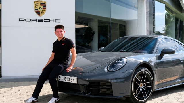 Tay đua sinh năm 2007 của Việt Nam bước vào giải đua Porsche châu Á