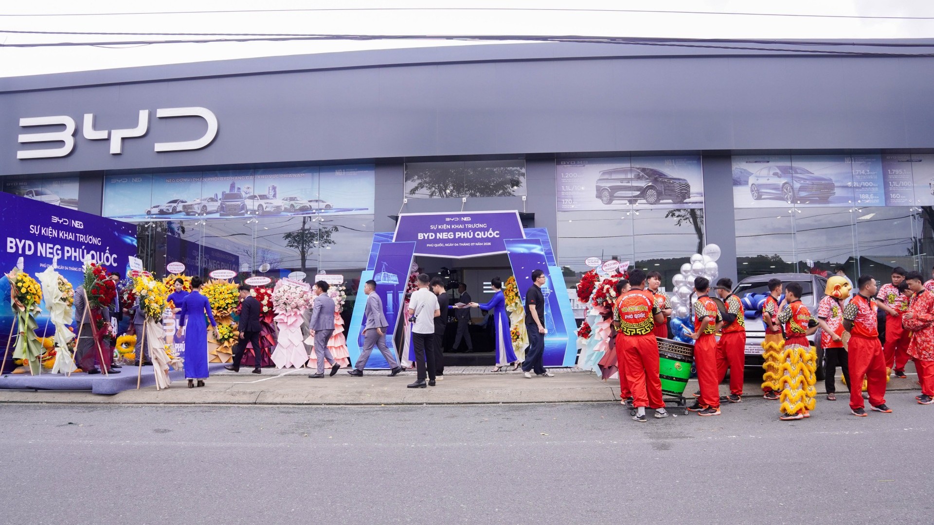 BYD mở showroom 4S tại Phú Quốc, đón nhu cầu xe điện cho du lịch xanh