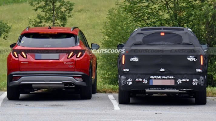 Hyundai Tucson thế hệ mới chạy thử cùng phiên bản hiện tại, hé lộ nhiều thay đổi Hyundai Tucson thế hệ mới chạy thử cùng phiên bản hiện tại, hé lộ nhiều thay đổi