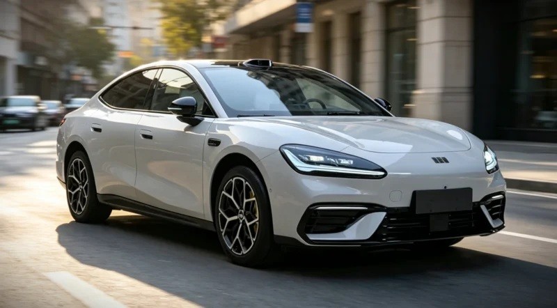 Geely Galaxy TT ra mắt, nhắm đến khách hàng trẻ với thiết kế thể thao và tầm hoạt động 725 km Phía trước của Geely Galaxy TT 2026