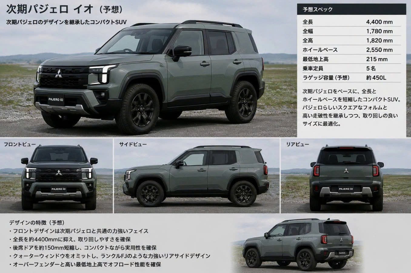 Mitsubishi sắp trình làng 'Tiểu Pajero’ hybrid, 4WD, cạnh tranh trực tiếp với Suzuki Jimny Mitsubishi sắp trình làng 'Tiểu Pajero’ hybrid, 4WD, cạnh tranh trực tiếp với Suzuki Jimny