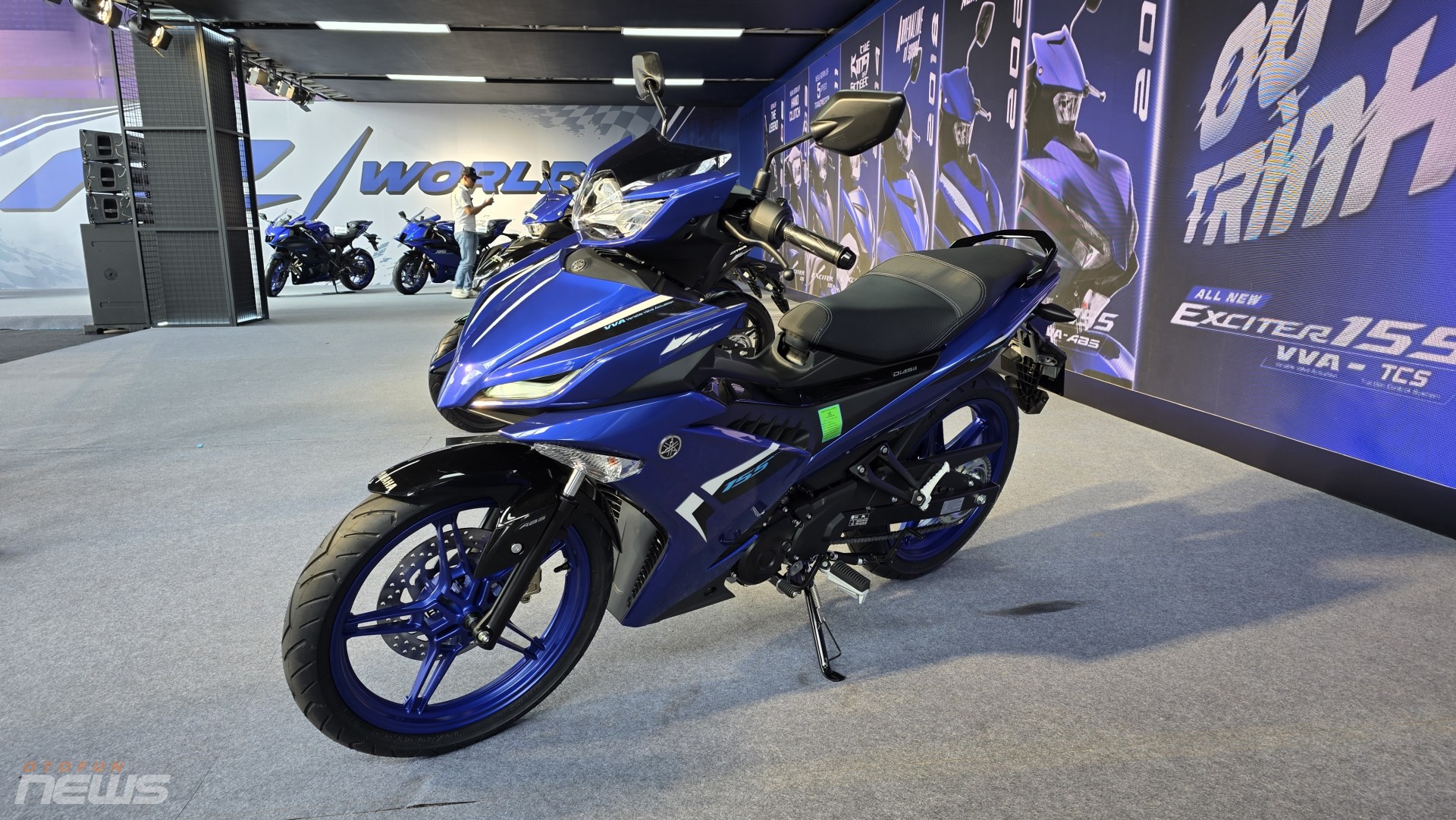 Yamaha Exciter 155 ra mắt, lần đầu có kiểm soát lực kéo TCS Yamaha Exciter 155 ra mắt, lần đầu có kiểm soát lực kéo TCS