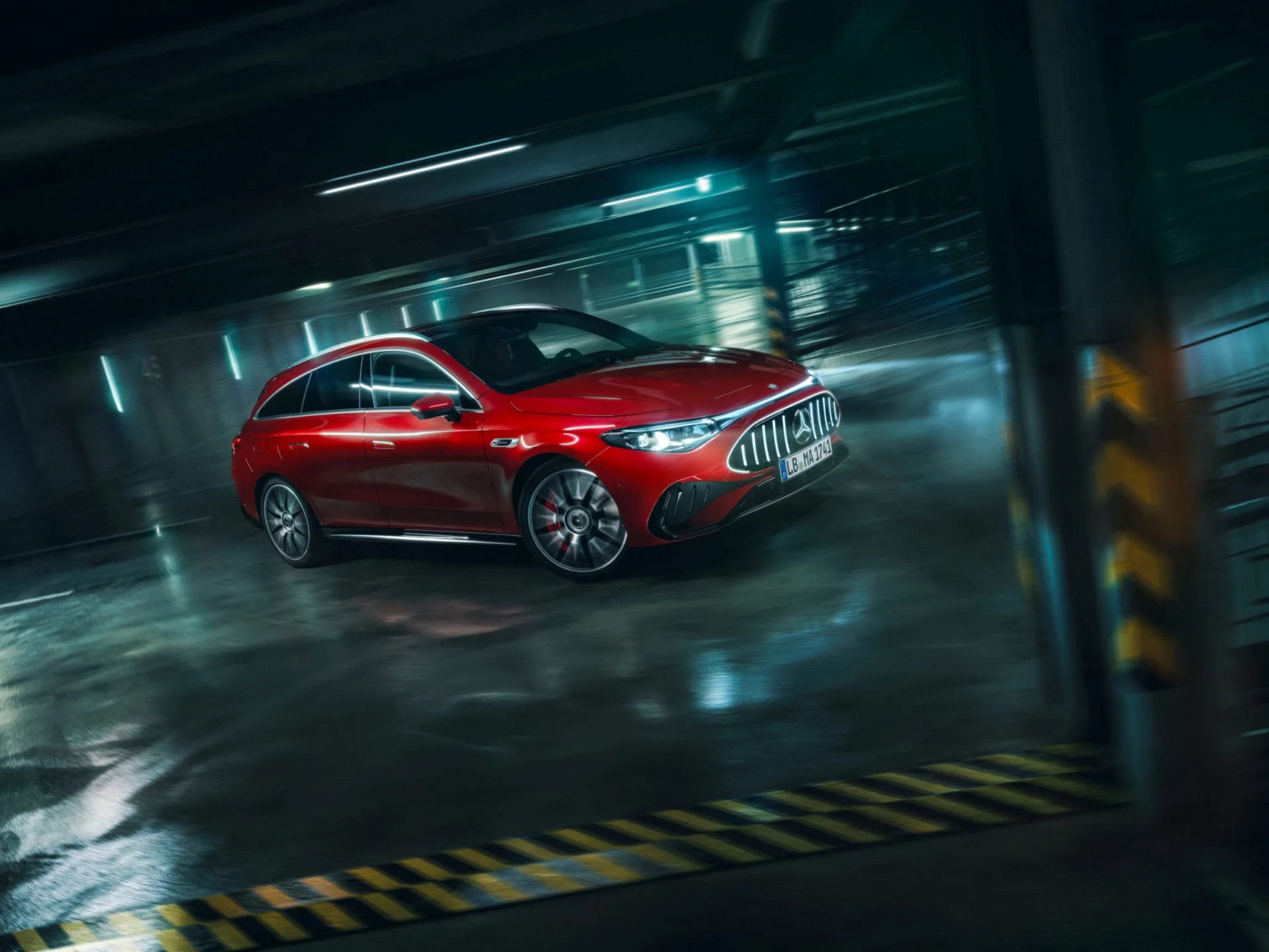 Xe điện hiệu suất cao Mercedes-AMG CLA 4MATIC+ 2027 ra mắt với công suất 671 mã lực Mercedes-AMG CLA 45 4MATIC+ 2027 bản shooting brake