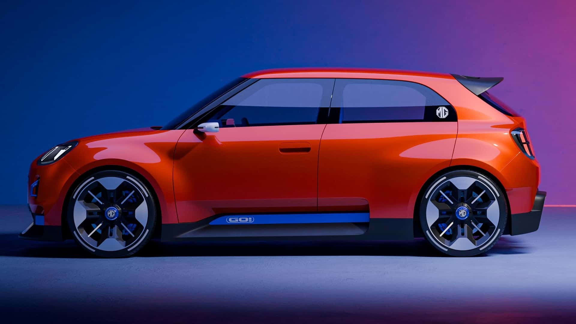 Concept xe điện đô thị cỡ nhỏ MG GO! chính thức ra mắt, hé lộ hướng thiết kế mới Phía bên của MG GO!
