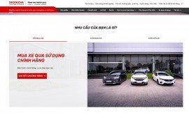 Honda Việt Nam mở chuyên trang xe cũ chính hãng, kiểm định 185 hạng mục