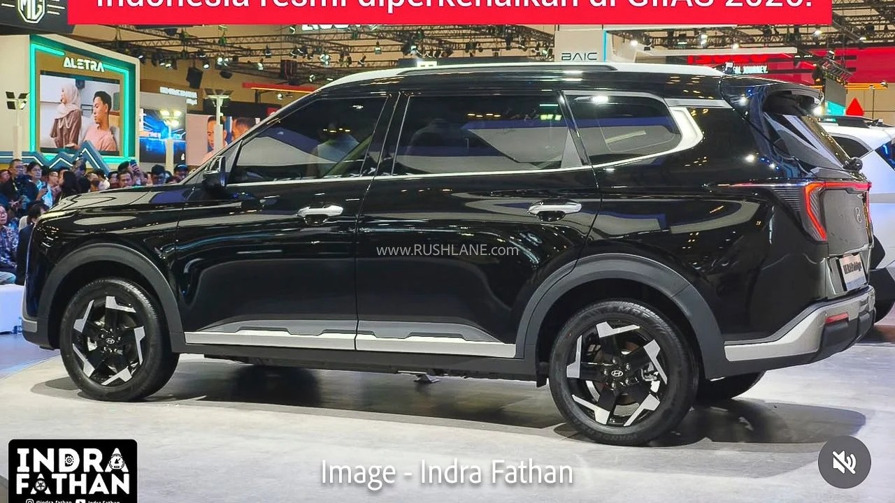 Hyundai Neira lộ diện tại Indonesia, SUV điện 7 chỗ có dáng giống Kia Carens